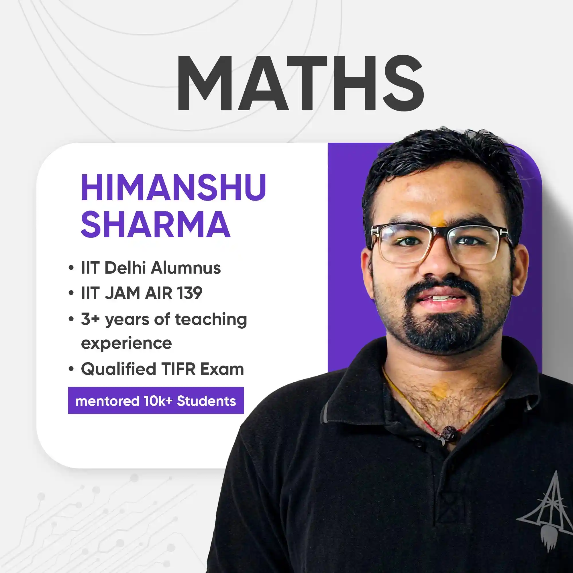Himanshu Sharma - Faculty Member