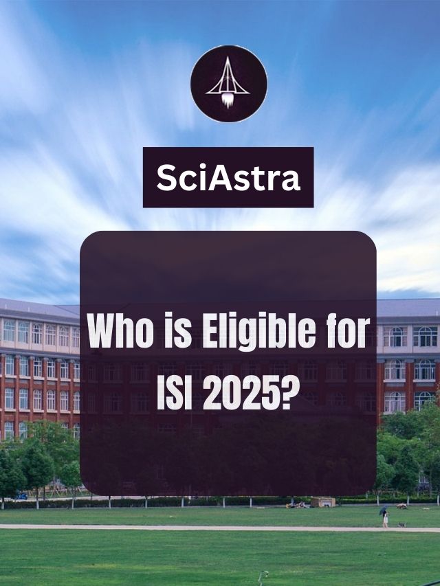 Who is Eligible for ISI exam 2025?