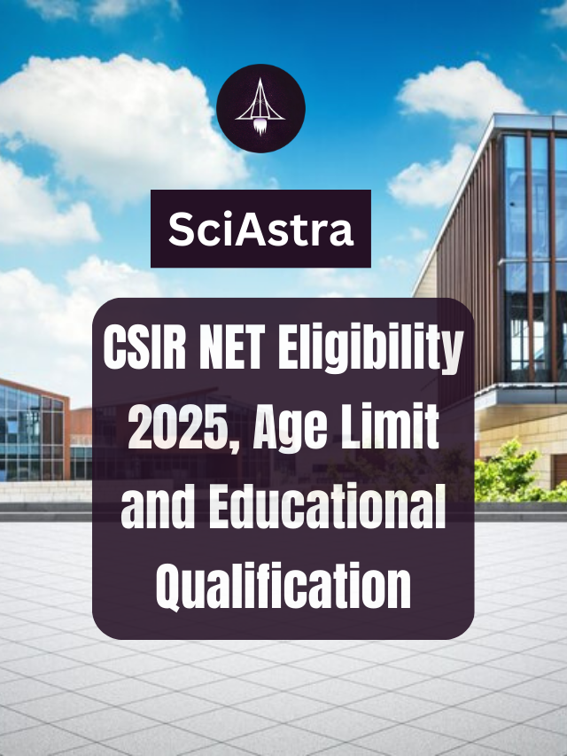 CSIR NET Eligibility 2025, Age Limit and Educational Qualification