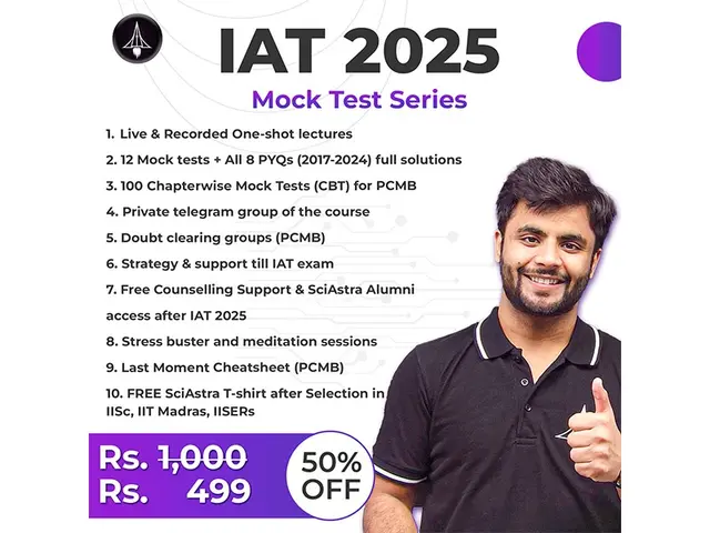 IAT 2025 Mock Test Series